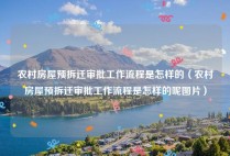 农村房屋预拆迁审批工作流程是怎样的（农村房屋预拆迁审批工作流程是怎样的呢图片）