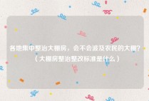 各地集中整治大棚房，会不会波及农民的大棚？（大棚房整治整改标准是什么）