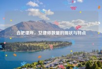 合肥律所，女律师数量的现状与特点