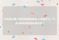 江苏省交通十级伤残赔偿标准2022年是什么（江苏10级伤残赔偿标准车祸）