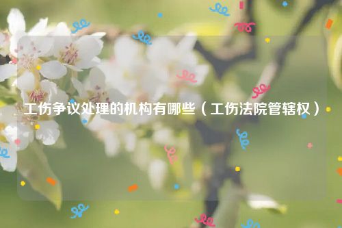 工伤争议处理的机构有哪些（工伤法院管辖权）