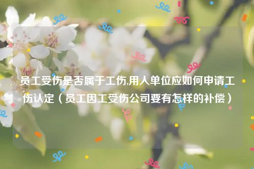 员工受伤是否属于工伤,用人单位应如何申请工伤认定（员工因工受伤公司要有怎样的补偿）