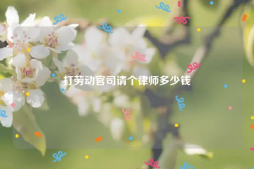 打劳动官司请个律师多少钱